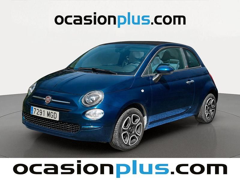 Brugt Fiat 500C Club 71 HK (52 kW) 2023 Blå Cabriolet
