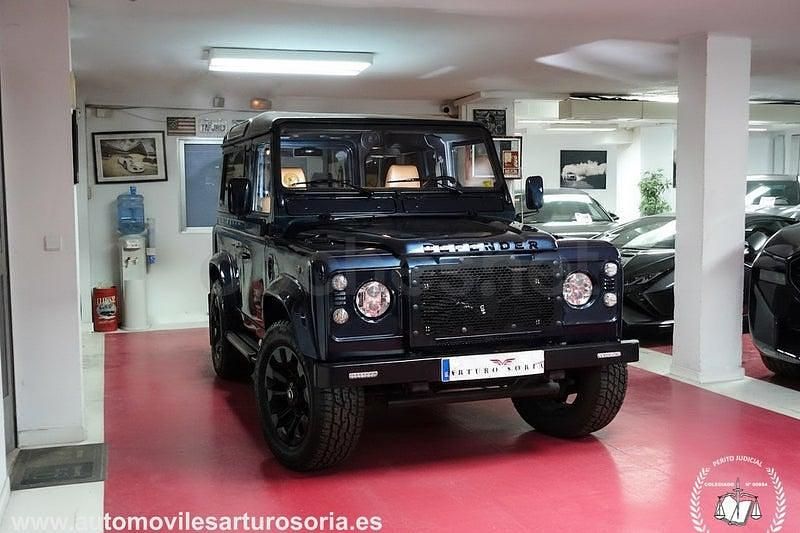 Usado Land Rover Defender SE 122 CV (89 kW) 2006 Azul Familiar