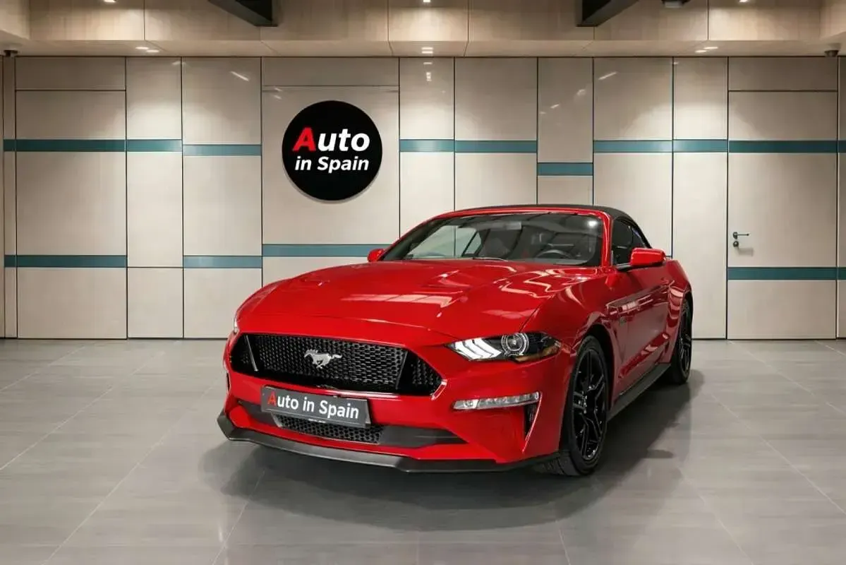 Usado Ford Mustang 540 CV (397 kW) 2018 Rojo Coupe