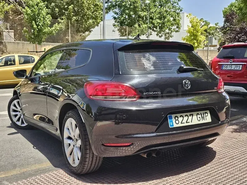Usado VW Scirocco 160 CV (117 kW) 2009 Negro Coupe