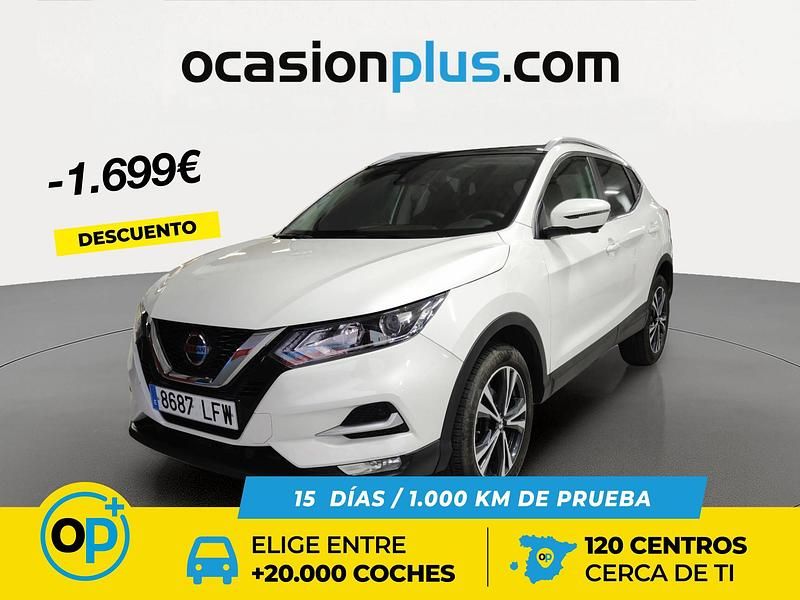 Usado Nissan Qashqai N-Connecta 140 CV (102 kW) 2020 Blanco SUV