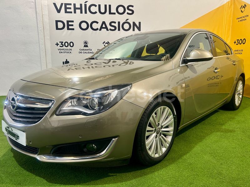 Beige Usado 2015 Opel Insignia Excellence Berlina | 7990 € (Precio justo) - Imagen 1/4