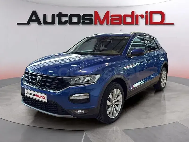 Usado VW T-Roc Advance 150 CV (110 kW) 2021 Azul SUV