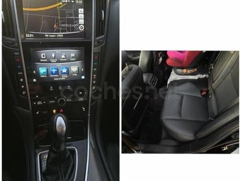 Usado Infiniti Q50 170 CV (125 kW) 2017 Negro Berlina