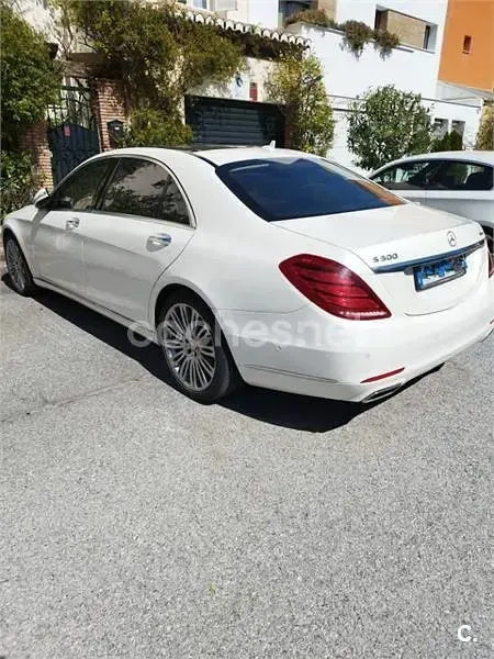 Usado Mercedes S500 455 CV (334 kW) 2014 Blanco Berlina
