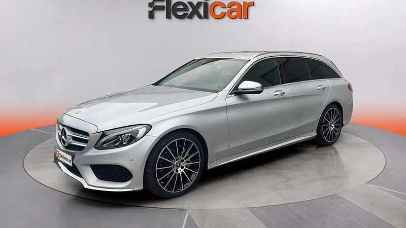 Usado Mercedes C220 170 CV (125 kW) 2018 Gris Familiar