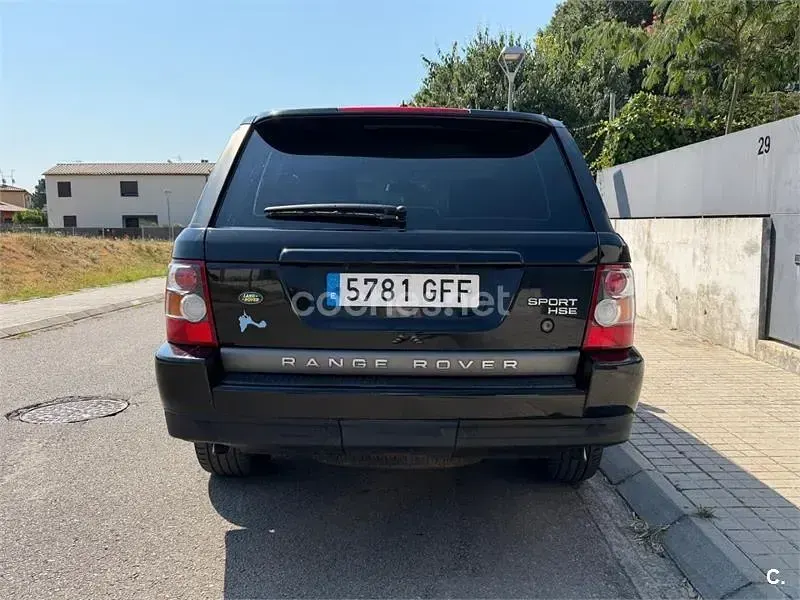 Usado Land Rover Range Rover Sport HSE 190 CV (139 kW) 2008 Negro SUV