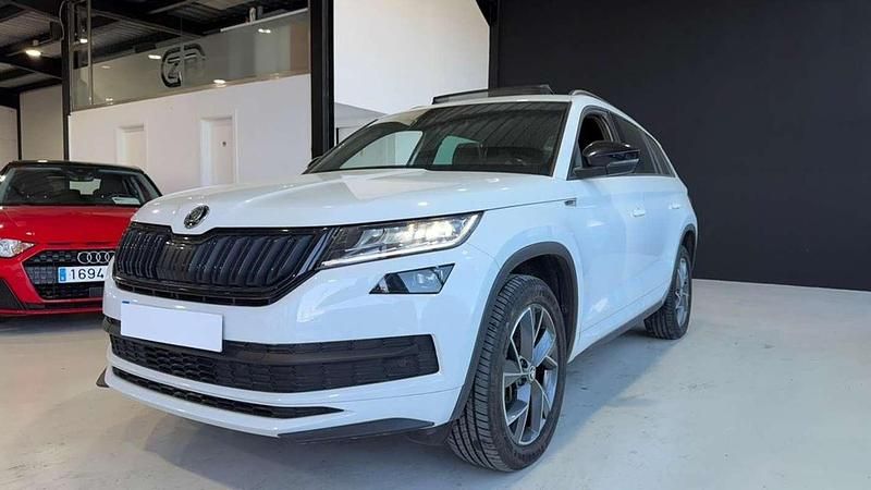 Usado Skoda Kodiaq Scout 4x4 150 CV (110 kW) 2020 Blanco SUV