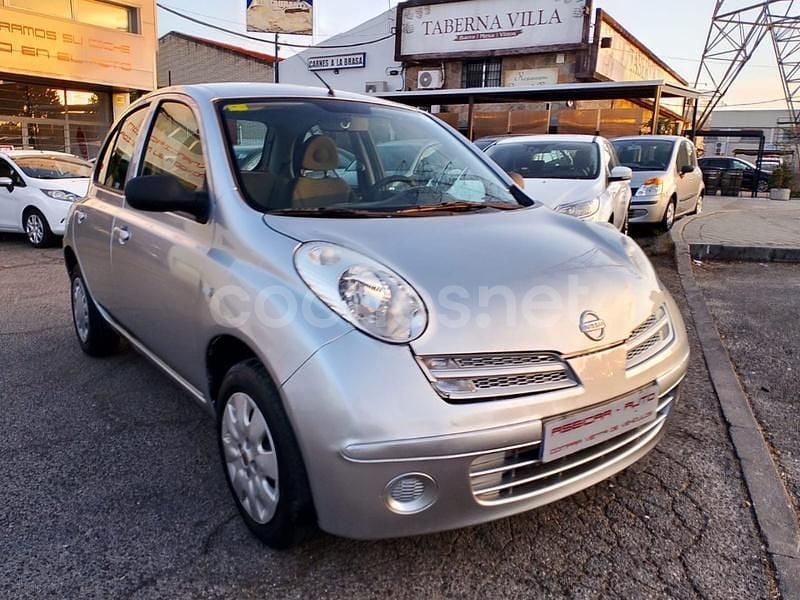 Gris / plata Usado 2006 Nissan Micra Visia+ Berlina | 4999 € (Precio justo) - Imagen 1/4