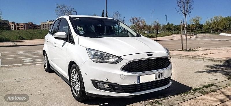 Blanco Usado 2016 Ford C-MAX Trend Monovolumen | 8490 € (Precio justo) - Imagen 1/4