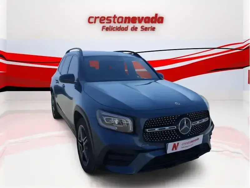 Usado Mercedes GLB200 150 CV (110 kW) 2021 Azul SUV