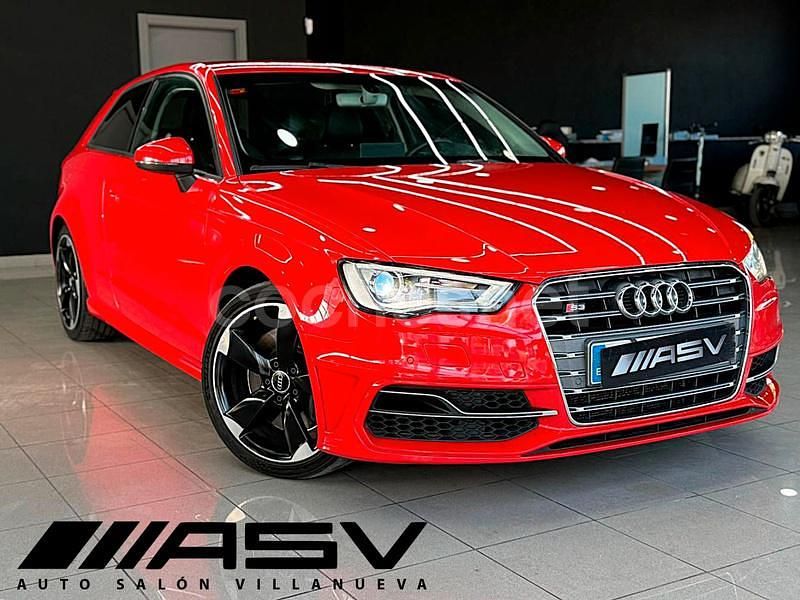 Rojo Usado 2016 Audi A3 Premium Berlina | 23.500 € (Precio justo) - Imagen 1/4