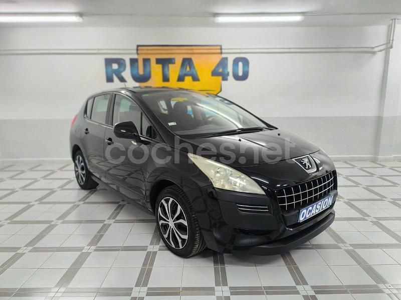 Usado Peugeot 3008 110 CV (80 kW) 2010 Negro Berlina