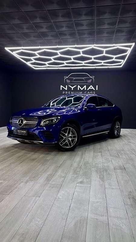 Usado Mercedes GLC250 204 CV (150 kW) 2019 Azul SUV