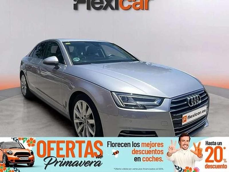Usado Audi A4 150 CV (110 kW) 2018 Gris Berlina