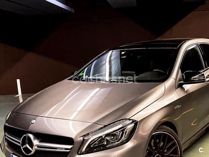 Usado Mercedes A45 AMG 381 CV (280 kW) 2017 Gris / plata Utilitario