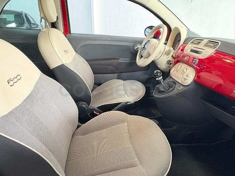 Usado Fiat 500C 69 CV (50 kW) 2015 Rojo Descapotable