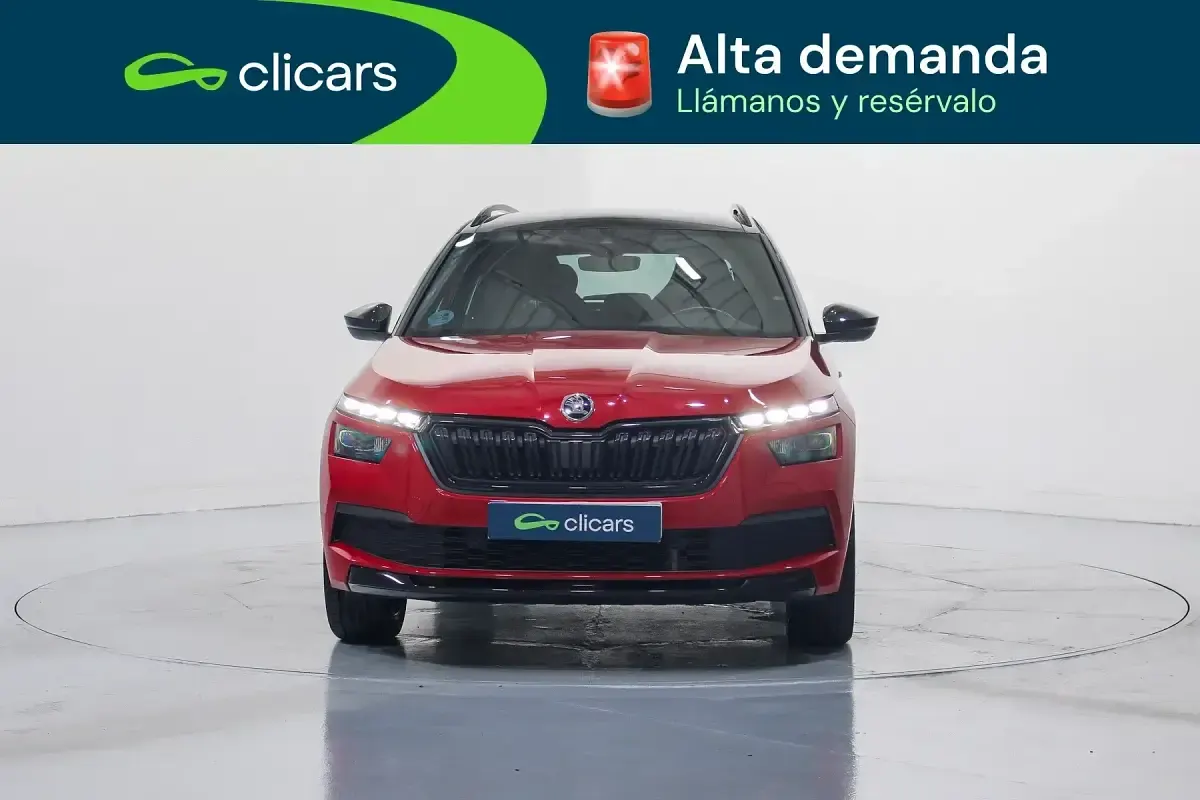 Usado Skoda Kamiq Monte Carlo 150 CV (110 kW) 2023 Rojo SUV