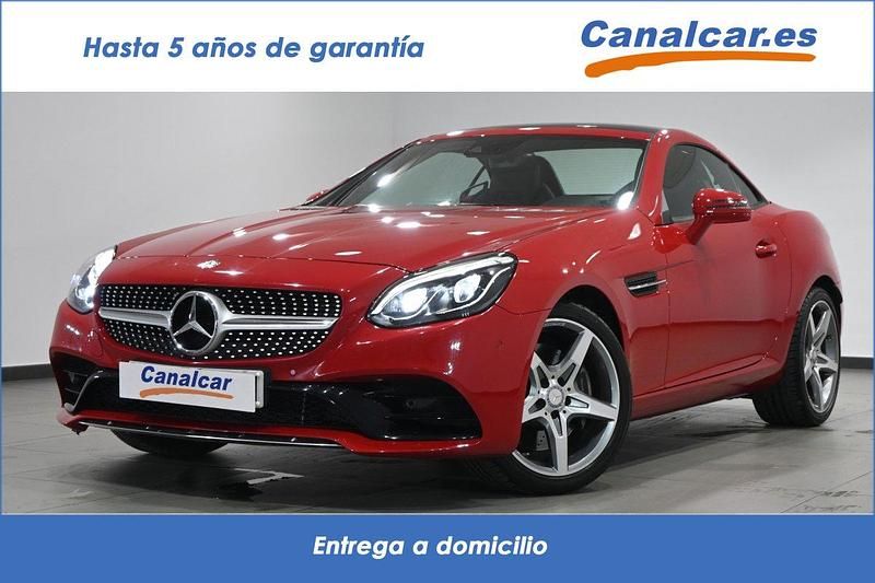 Rojo Usado 2016 Mercedes SLC200 Coupe | 32.990 € (Precio justo) - Imagen 1/4