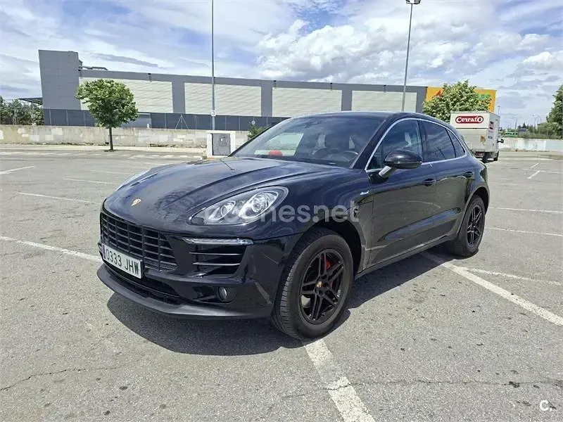 Usado Porsche Macan S 258 CV (189 kW) 2015 Negro SUV