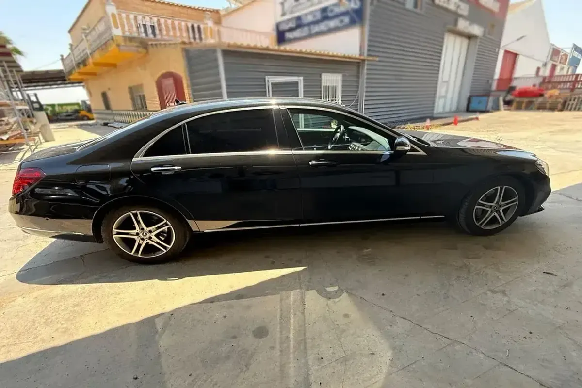Usado Mercedes S350 286 CV (210 kW) 2018 Negro Berlina