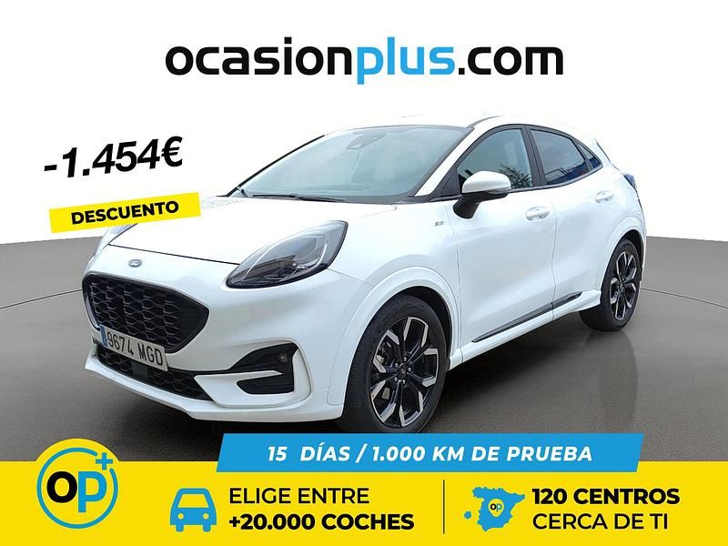 Blanco Usado 2023 Ford Puma ST-Line X SUV | 15.900 € (Precio justo) - Imagen 1/4