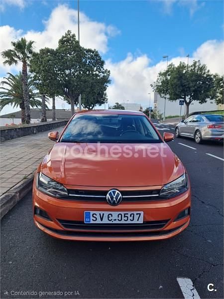 Naranja Usado 2021 VW Polo Advance Berlina | 16.000 € (Precio justo) - Imagen 1/4