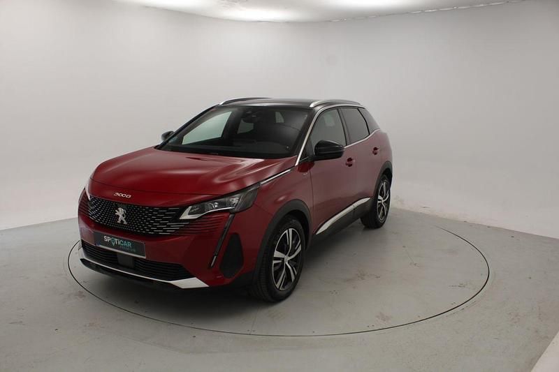 Usado Peugeot 3008 GT 131 CV (96 kW) 2021 Rojo SUV