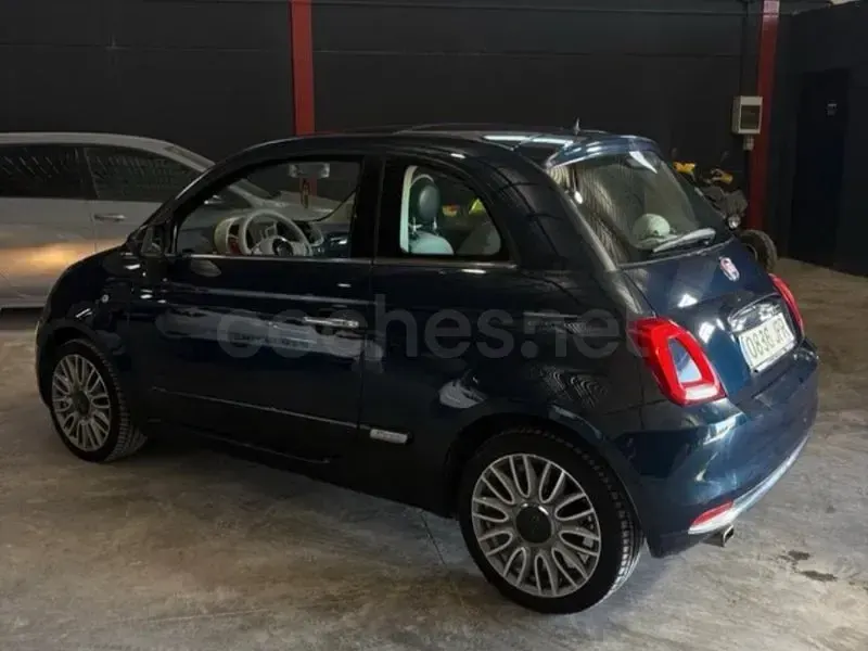 Usado Fiat 500 Lounge 69 CV (50 kW) 2016 Verde Berlina
