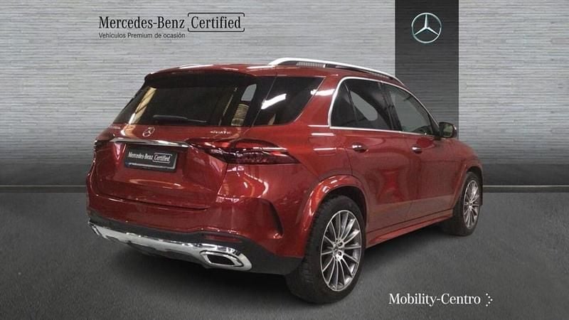 Usado Mercedes GLE350 AMG line 197 CV (144 kW) 2024 Hyacinth red  metallic paint