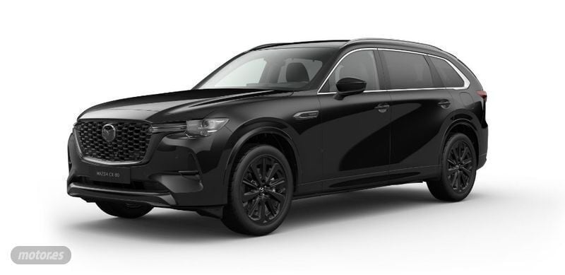 Rojo Usado 2025 Mazda CX-80 Takumi-Line SUV | 61.990 € (Un poco caro) - Imagen 1/1