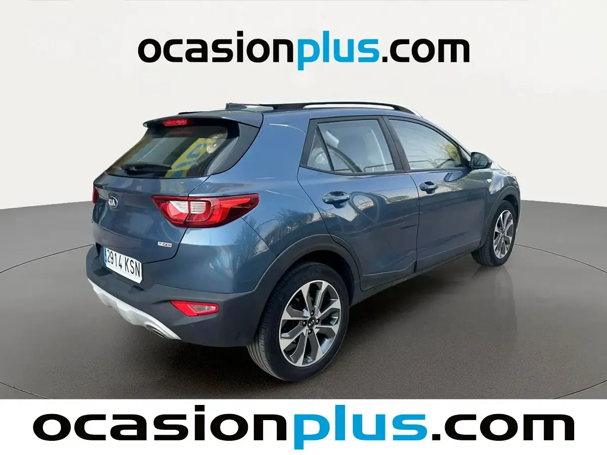 Usado Kia Stonic 101 CV (74 kW) 2018 Azul SUV