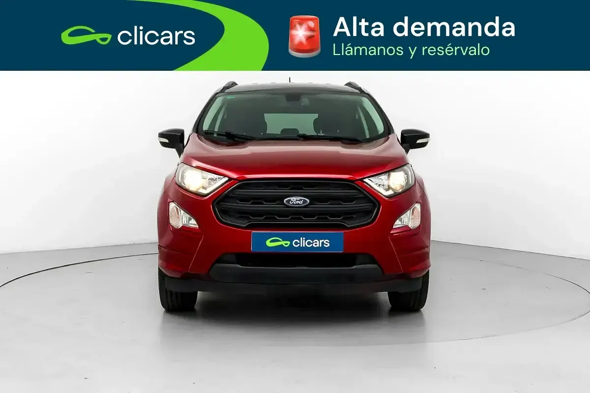 Usado Ford Ecosport Trend 125 CV (91 kW) 2018 Rojo SUV