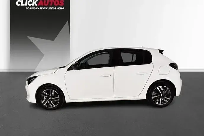 Usado Peugeot 208 Allure 100 CV (73 kW) 2023 Negro Utilitario