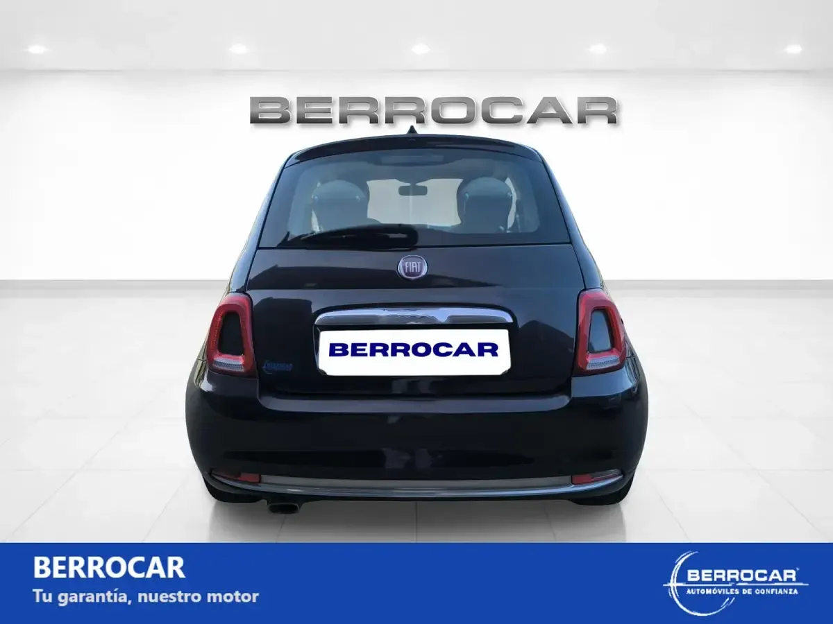 Usado Fiat 500 Lounge 69 CV (50 kW) 2017 Negro Utilitario