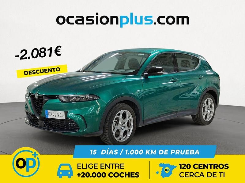 Verde Usado 2022 Alfa Romeo Tonale Sprint SUV | 22.900 € (Un poco caro) - Imagen 1/3