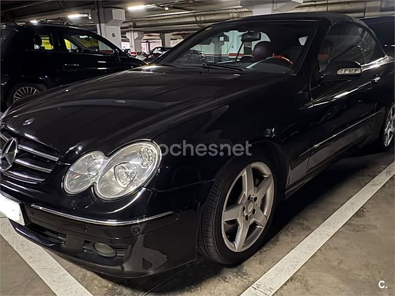 Negro Usado 2006 Mercedes CLK320 Avantgarde Descapotable | 7800 € (Precio justo) - Imagen 1/4