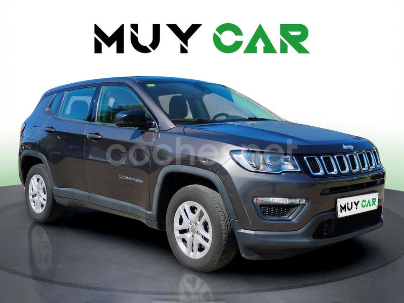 Gris / plata Usado 2020 Jeep Compass Longitude SUV | 17.490 € (Precio justo) - Imagen 1/4