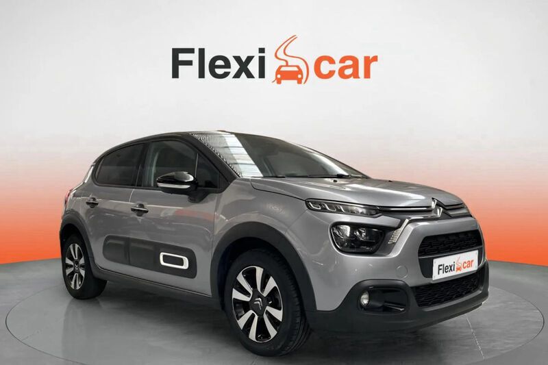 Gris Usado 2023 Citroën C3 PureTech Utilitario | 10.590 € (Buen precio) - Imagen 1/4