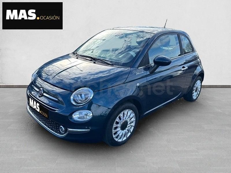 Usado Fiat 500 Dolcevita 70 CV (51 kW) 2022 Azul Berlina