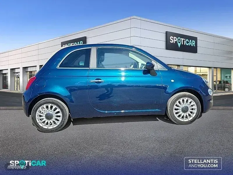 Usado Fiat 500C Dolcevita 70 CV (51 kW) 2023 Azul Descapotable