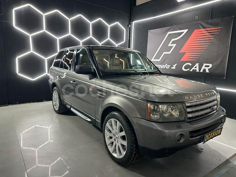 Gris / plata Usado 2007 Land Rover Range Rover Sport HSE SUV | 9980 € (Precio justo) - Imagen 1/4