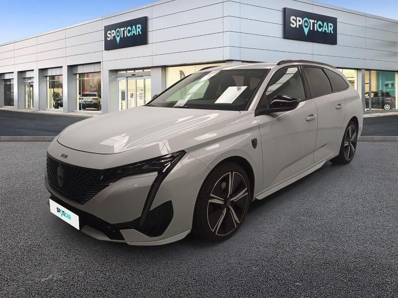 Blanco Usado 2023 Peugeot 308 GT Familiar | 22.900 € (Precio justo) - Imagen 1/4