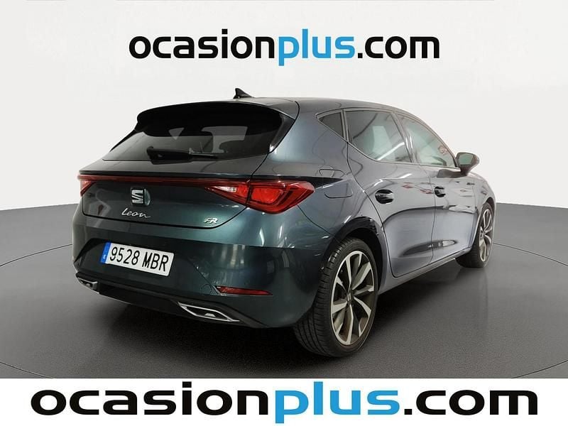 Usado Seat Leon FR 150 CV (110 kW) 2022 Gris Utilitario