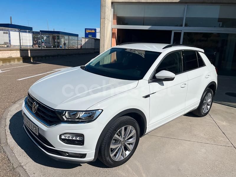 Blanco Usado 2022 VW T-Roc Advance SUV | 23.500 € (Precio justo) - Imagen 1/4