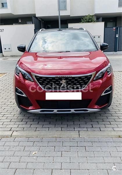 Usado Peugeot 3008 GT-line 130 CV (95 kW) 2019 Granate SUV