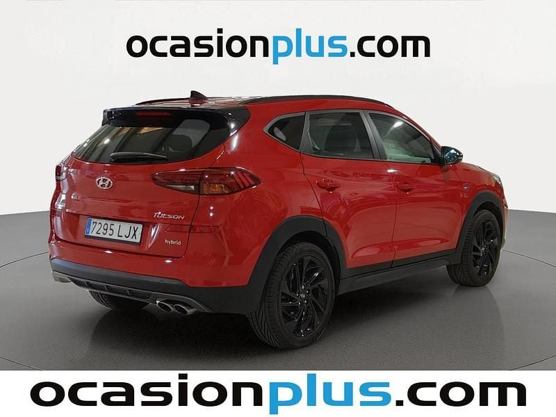 Usado Hyundai Tucson N Line 136 CV (100 kW) 2020 Rojo SUV