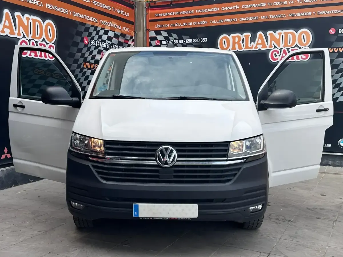 Usado VW T6.1 150 CV (110 kW) 2021 Blanco Van