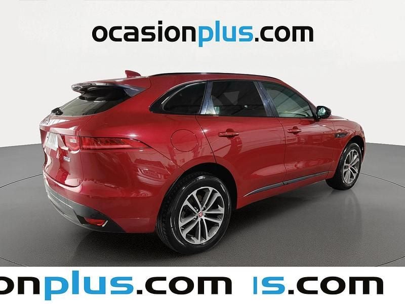 Usado Jaguar F-Pace R-Sport 180 CV (132 kW) 2018 Rojo SUV