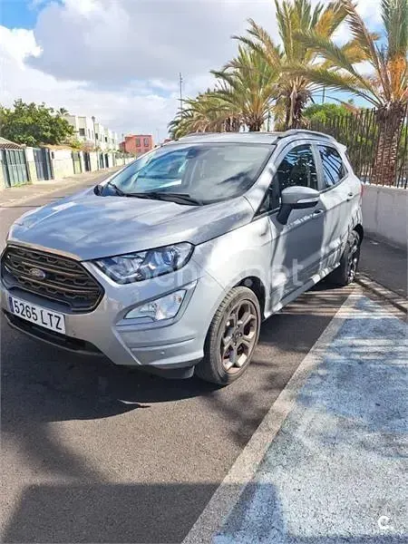 Usado Ford Ecosport ST-Line 125 CV (91 kW) 2021 Gris / plata SUV